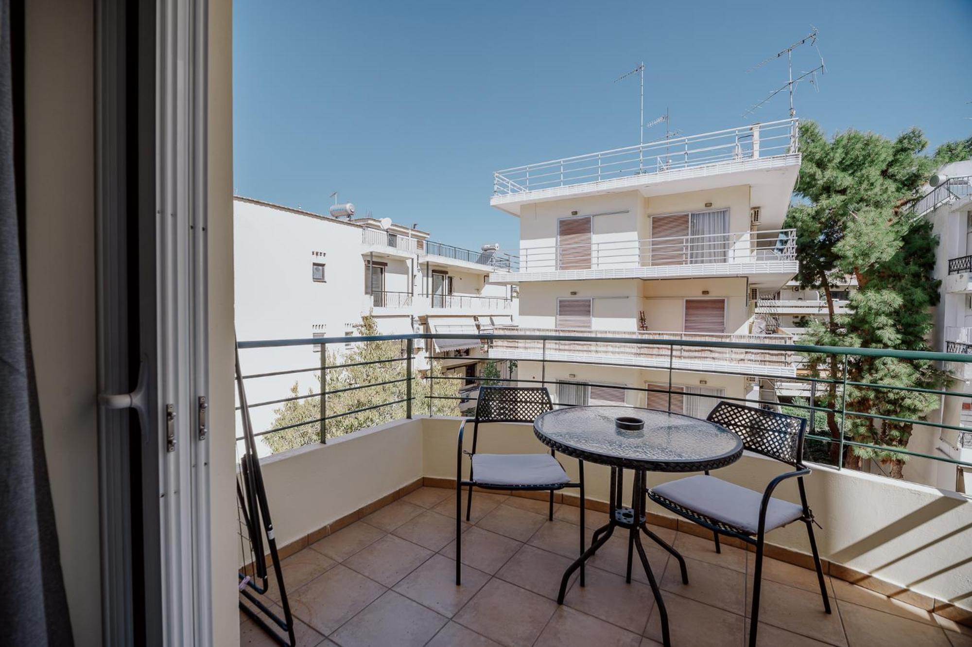 Cozy & Relaxing Apartments-Agia Paraskevi Athena Bagian luar foto