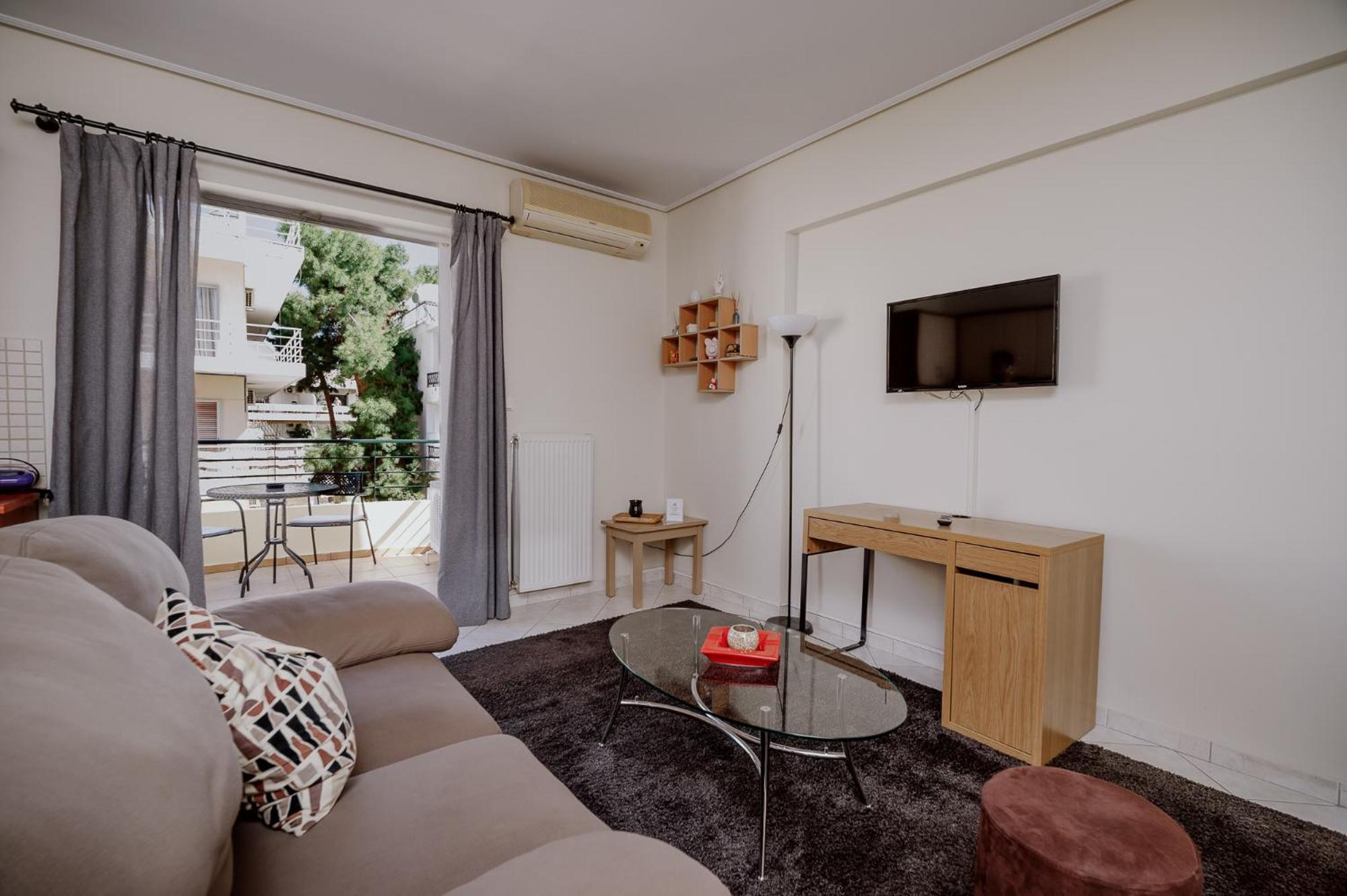 Cozy & Relaxing Apartments-Agia Paraskevi Athena Bagian luar foto